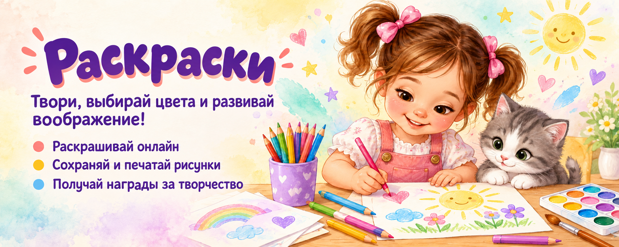 Раскраски Расти Играй